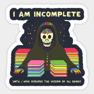 Incomplete Being Sticker